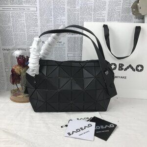 NEW Issey Miyake Bao Bao Boston Tote Bag In Black